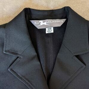 R.J. Classics "Ellie" Xtreme Grey Label Show Coat 12 S